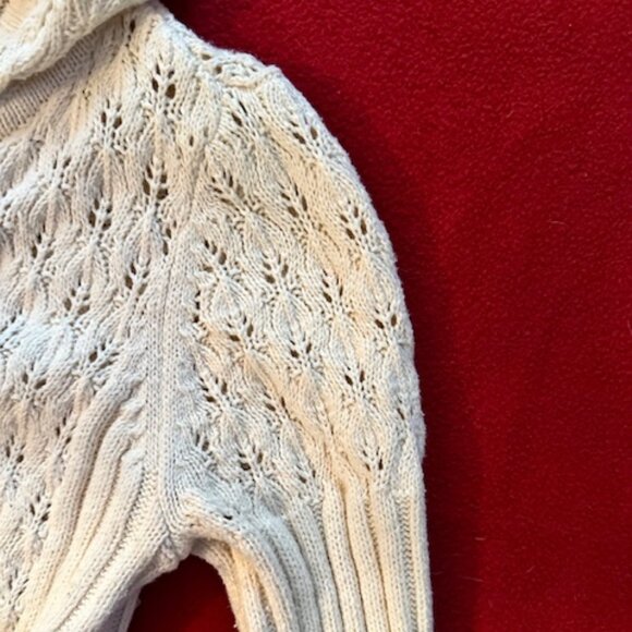 Y2K DKNY Jeans Zip Up Knit Hoodie - Sz M - Picture 10 of 14